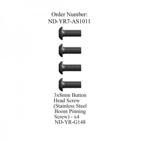 Boom Pinning Screw Set R7