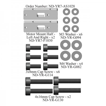 Motor Mount Set R7