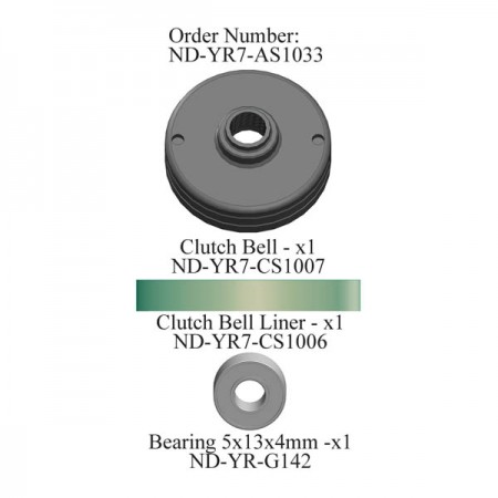 Clutch Bell Set R7