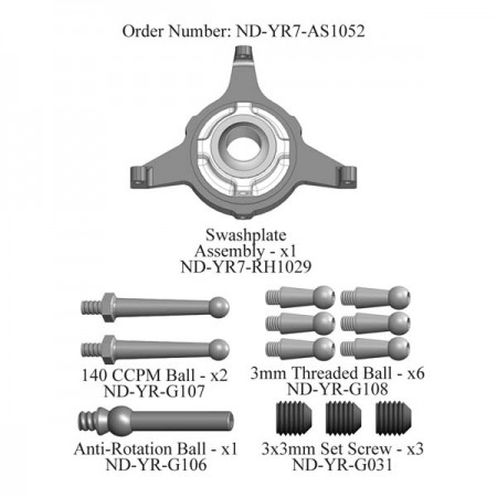 Swashplate Set R7