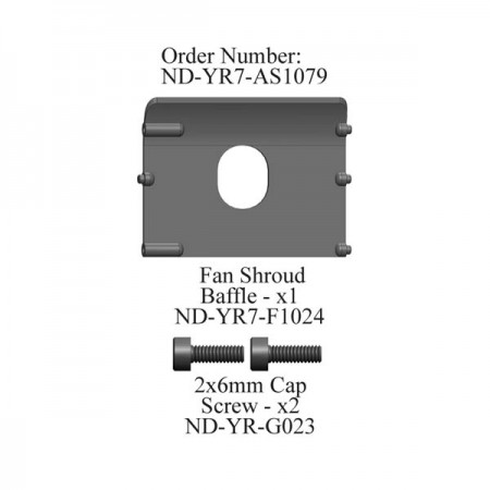 Fan Shroud Baffle Set R7