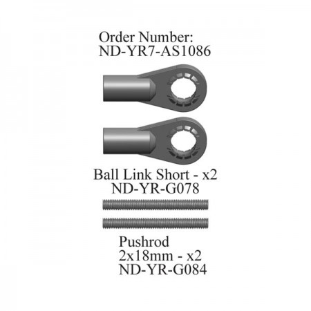 Flybar Link Accessory Set R7