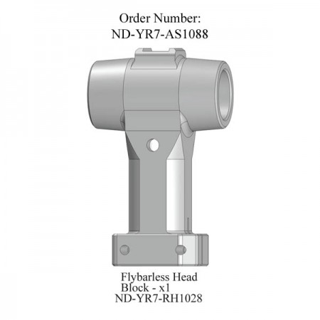 Flybarless Head Block R7