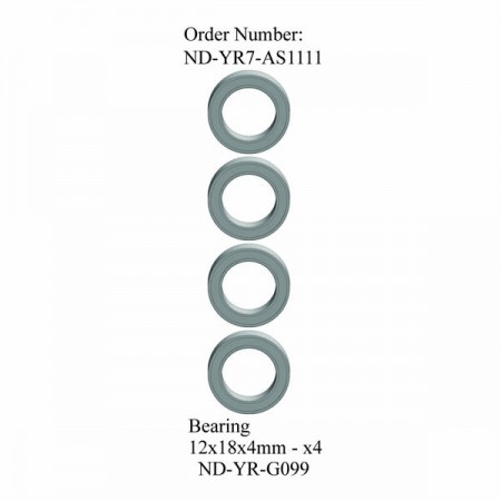 Bearing 12x18x4mm