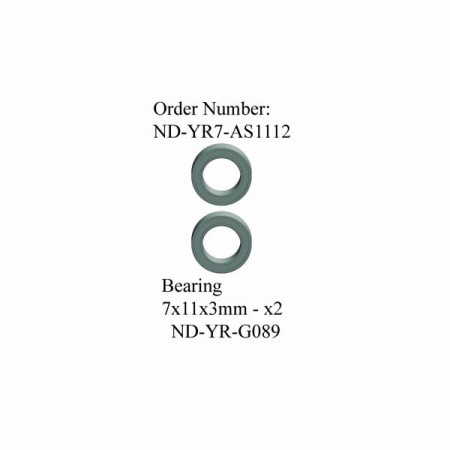 Bearing 7x11x3mm