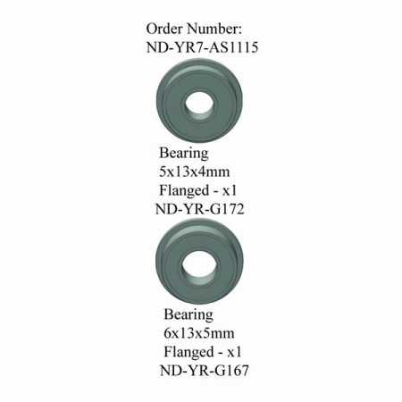 Tail Rotor Gear Box Bearing Set