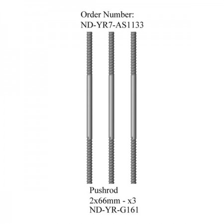 Cyclic Pushrod Set Ballistic
