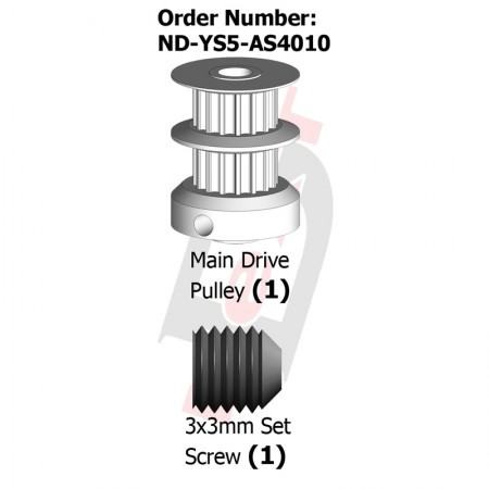 Main Drive Pulley 16T (S5)