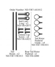 Tail Boom Set R7