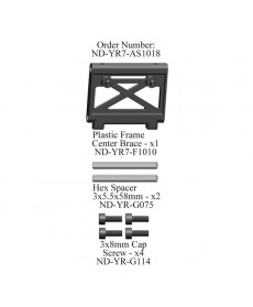 Plastic Center Frame Brace Set R7