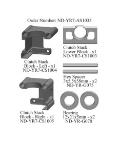 Nitro Pinion Support Set R7