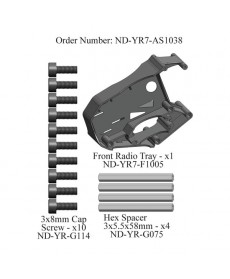 Front Radio Tray Set R7