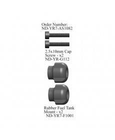 Rubber Fuel Tank Mount Set R7