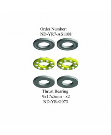 Thrust Bearing Set 9x17x5mm