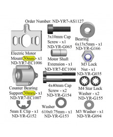 30mm Electric Motor Mount Set