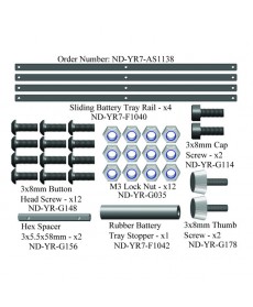 Sliding Battery Tray Rail Set Ballistic