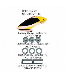 Ballistic Canopy Set Yellow