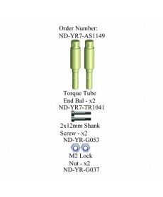 Steel Gear Torque Tube End Set Ballistic