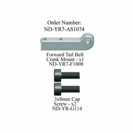 Forward Tail Bellcrank Mount Set R7