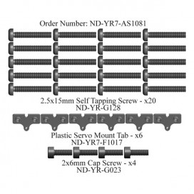 Servo Screw Set R7