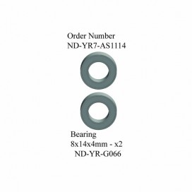 Bearing 8x14x4mm