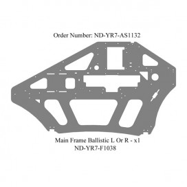 Main Frame Ballistic L Or R (1 Pc)