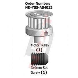 Motor Pulley 14T (S5)